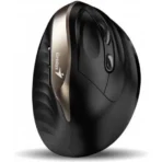 Rato sem Fio WIFI Silencioso/Ergonômico 8250S Preto/Dourado - Image 3
