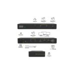 DOCKING STATION PORT CONNECT USB-C & USB-A 3X 4K OFFICE - Image 3