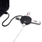 HUB EWENT USB 4X USB 3.2 GEN1 PRETO - Image 3