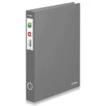 PASTAS DE ARQUIVO AMBAR ESTREITA CINZA