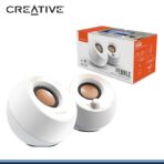 Colunas Creative Pebble 2.0 USB Branca - Image 4