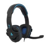 AUSCULTADORES HS EWENT GAMING PRETO/AZUL COM FIO JACK