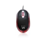 MOUSE EWENT MINI USB OPTICO 1000DPI PRETO COM FIO