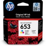 TINTEIRO HP 653 TRICOLOR