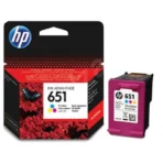 TINTEIRO HP 651 TRICOLOR