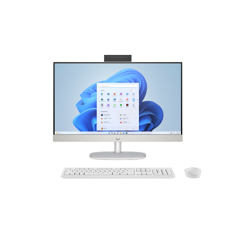 pc-hp-aio-238-fhd-u5-125u-8g-512gb-ssd-w11h-branco (3) Computador All-in-One 23.8" FullHD U5-125U 8G 512GB SSD W11H Branco - Image 1