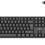 TECLADO EWENT USB PRETO SLIM