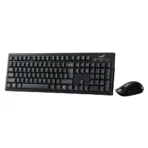 Kit Teclado + Rato Sem Fios Genius KM-8101 PT-PT Preto