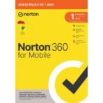 ANTIVÍRUS NORTON 360 MOBILE AF 1 USUÁRIO 1 DISPOSITIVO 4+1 OFERTA
