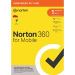 ANTIVÍRUS NORTON 360 MOBILE AF 1 USUÁRIO 1 DISPOSITIVO 4+1 OFERTA