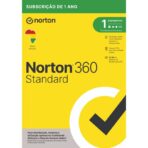 Antivírus Norton 360 Standard 1User 1PC Anual 10GB VPN FTP