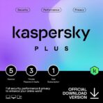 Antivírus Kaspersky Plus – 5 Dispositivos | 1 Ano