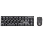 TECLADO+MOUSE MAHNT WIFI PRETO