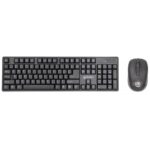 TECLADO+MOUSE MAHNT WIFI PRETO