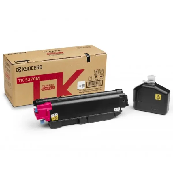 Toner-Kyocera-TK-5270M-Magenta-1T02TVBNL0-6.000-Pag-600x600 Toner Kyocera TK-5270M Magenta 6.000 Pag. - Image 1