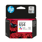Tinteiro HP 654 Tricolor