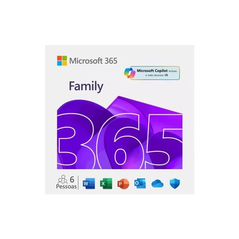 EP2-32291 (1) Activador Office 365 Família 6PC 1 Ano - Image 1
