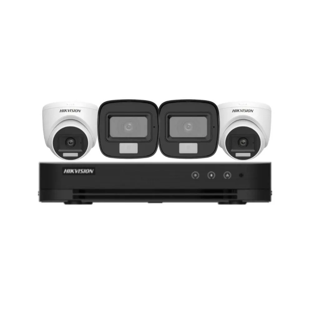 175208-1200-auto Kit de Vigilância 4 Canais H265 + 4 Câmaras 2MP - Image 1