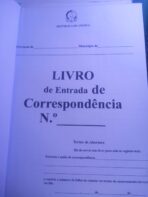 Livro de Registo de Entrada de Correspondência A4 - Image 2